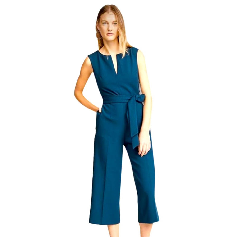 Club Monaco Klauss Jumpsuit in Blue Size 00
